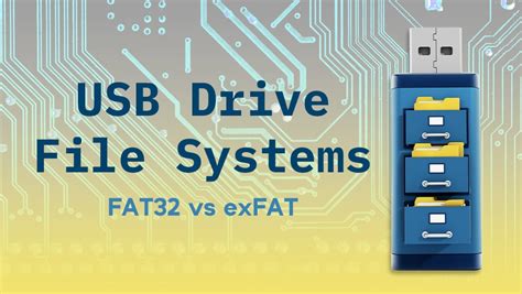 Why your USB drive’s file format matters: FAT32 vs. exFAT vs..